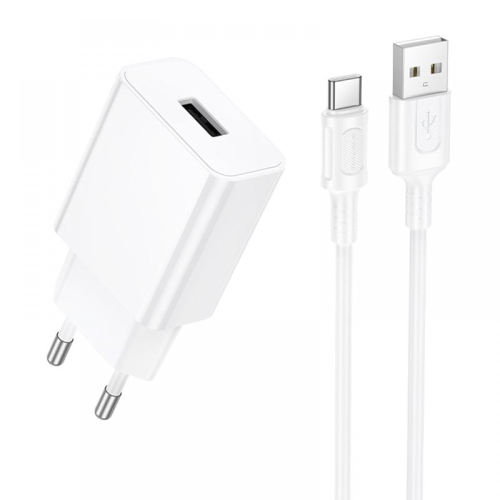 СЗУ Borofone BA110A Lemi 7.5W (1USB-A) + кабель USB to Type-C