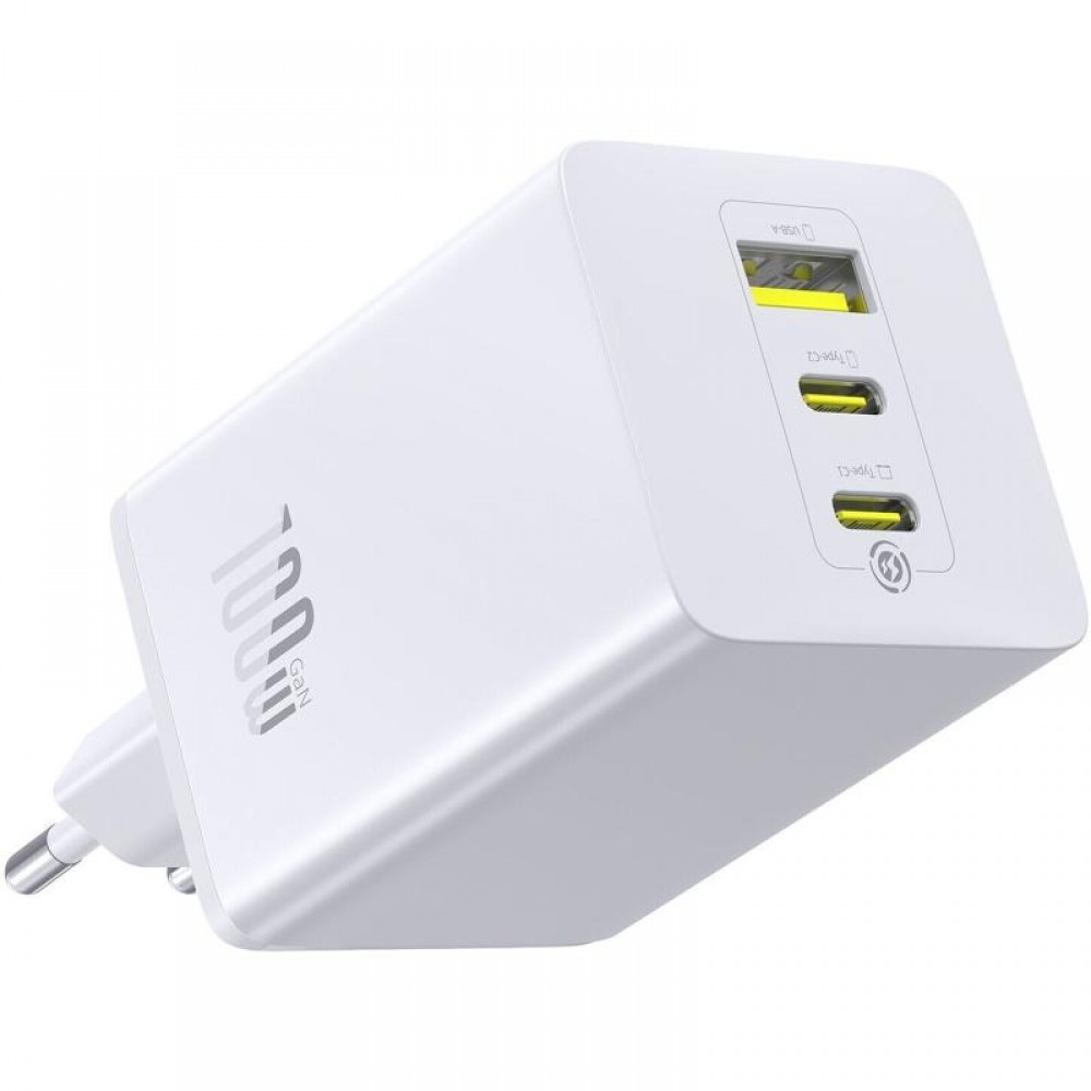 СЗУ Baseus EnerFill FE11 Fast Charger 100W (1USB-A/2C) (P101821)