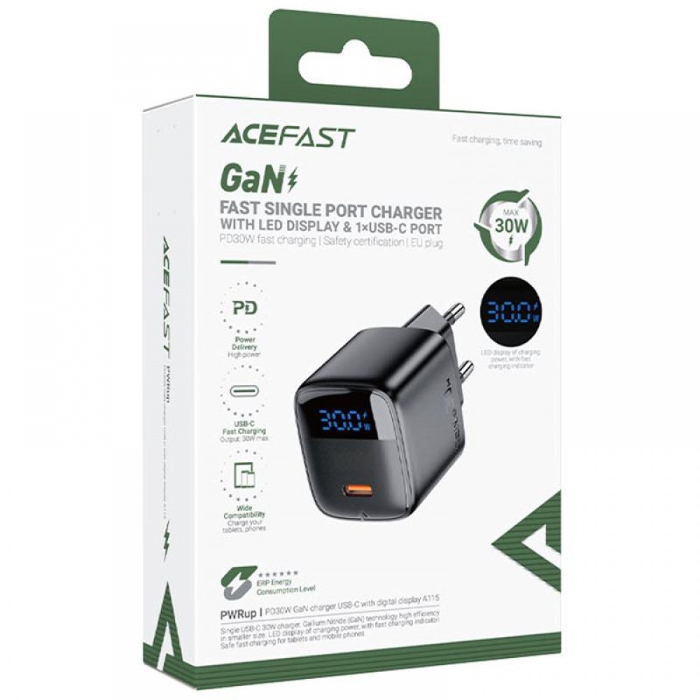 МЗП Acefast A115 PD30W GaN (1USB-C)