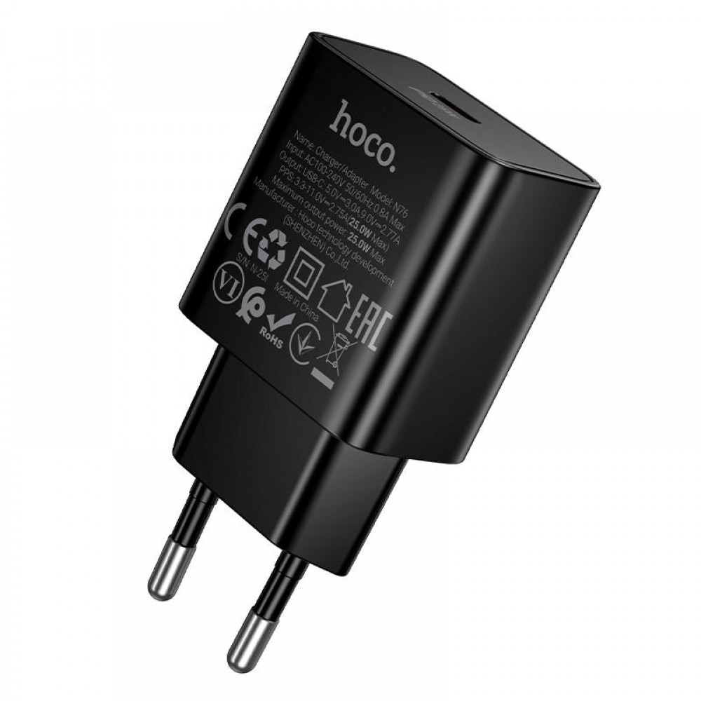 СЗУ Hoco N76 Star PD25W (1USB-C) СЗУ Hoco N76 Star PD25W (1USB-C)
