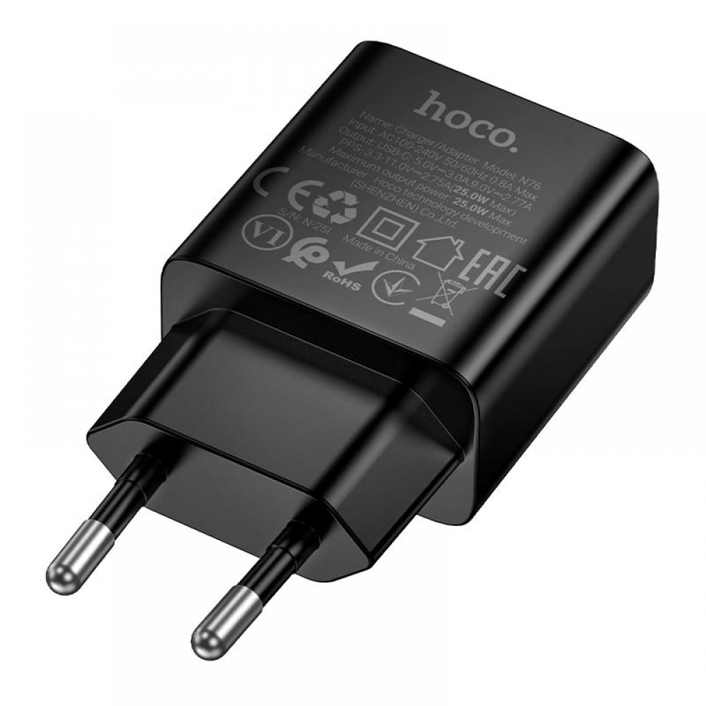СЗУ Hoco N76 Star PD25W (1USB-C) СЗУ Hoco N76 Star PD25W (1USB-C)