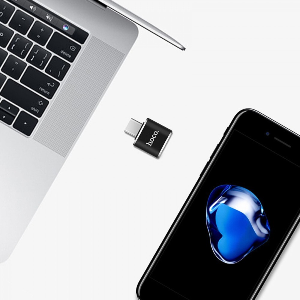 Перехідник Hoco UA5 Type-C to USB