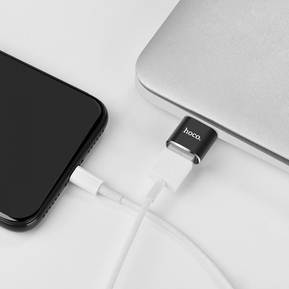 Перехідник Hoco UA5 Type-C to USB