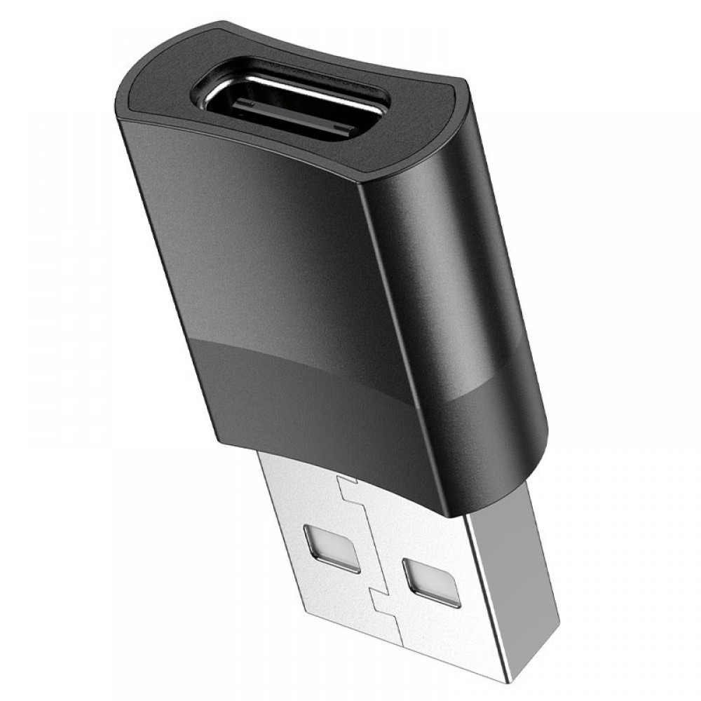 Перехідник Hoco UA17 USB Male to Type-C Female USB2.0
