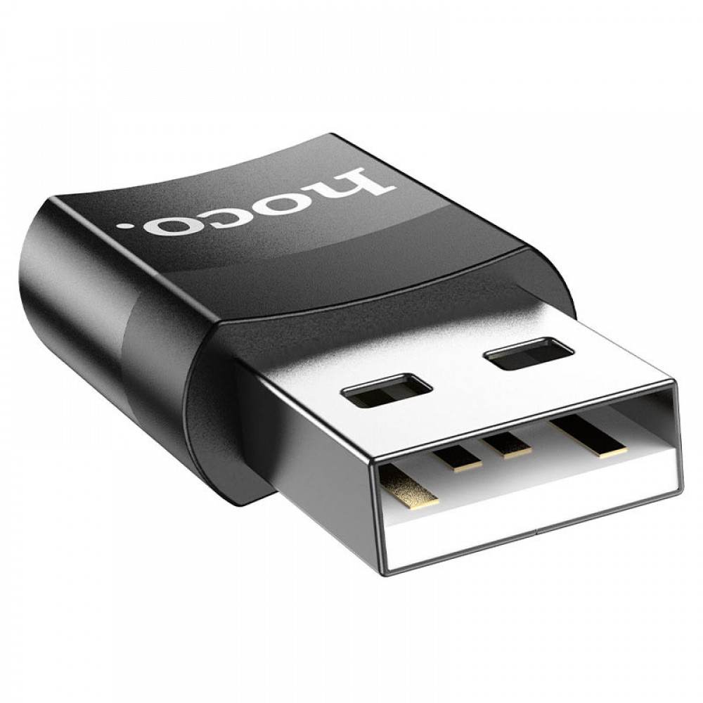 Перехідник Hoco UA17 USB Male to Type-C Female USB2.0
