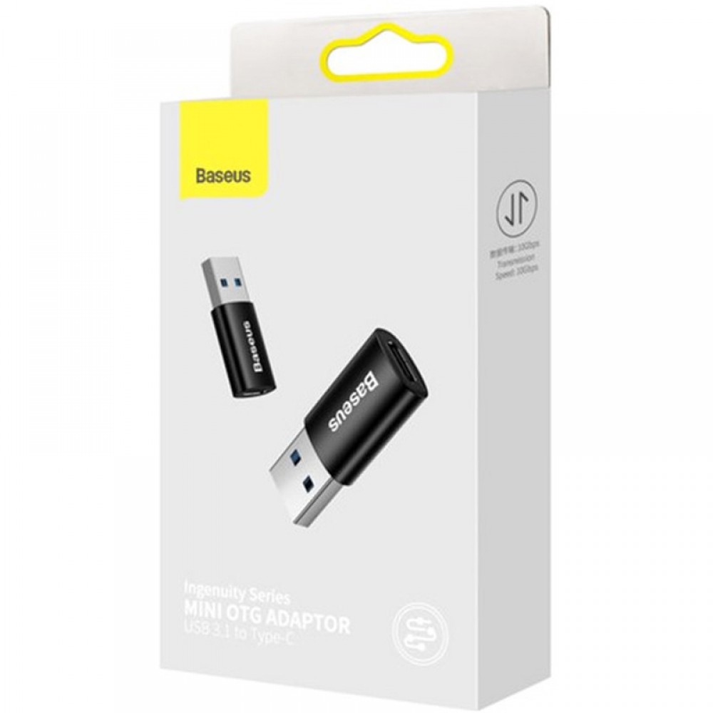 Перехідник Baseus Ingenuity Series Mini USB 3.1 to Type-C (ZJJQ000101)