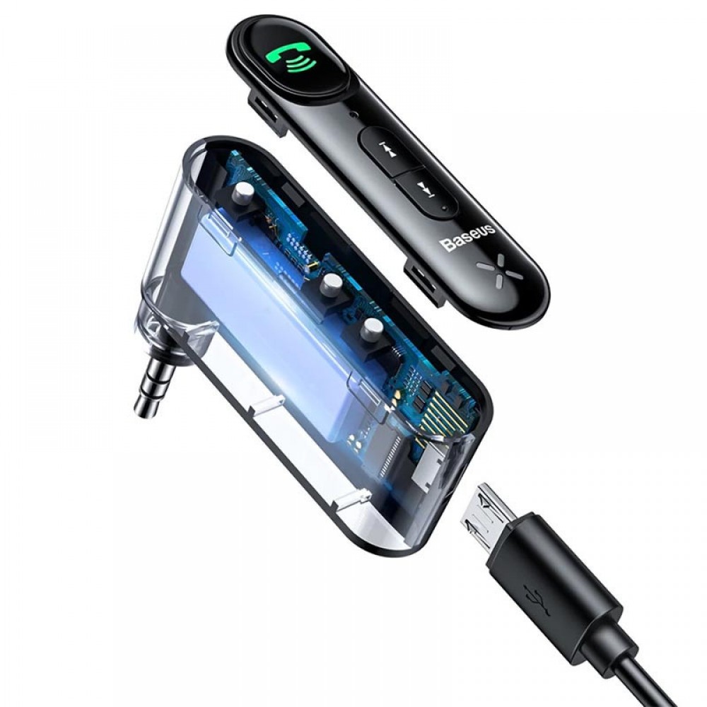 Bluetooth ресивер Baseus BSBA-02 AUX Wireless Audio Receiver (WXQY01)