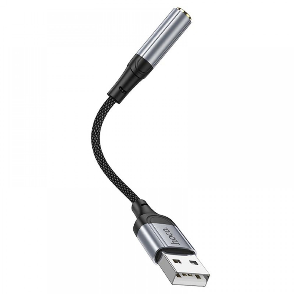 Перехідник Hoco LS36 Fresh USB to 3,5 AUX