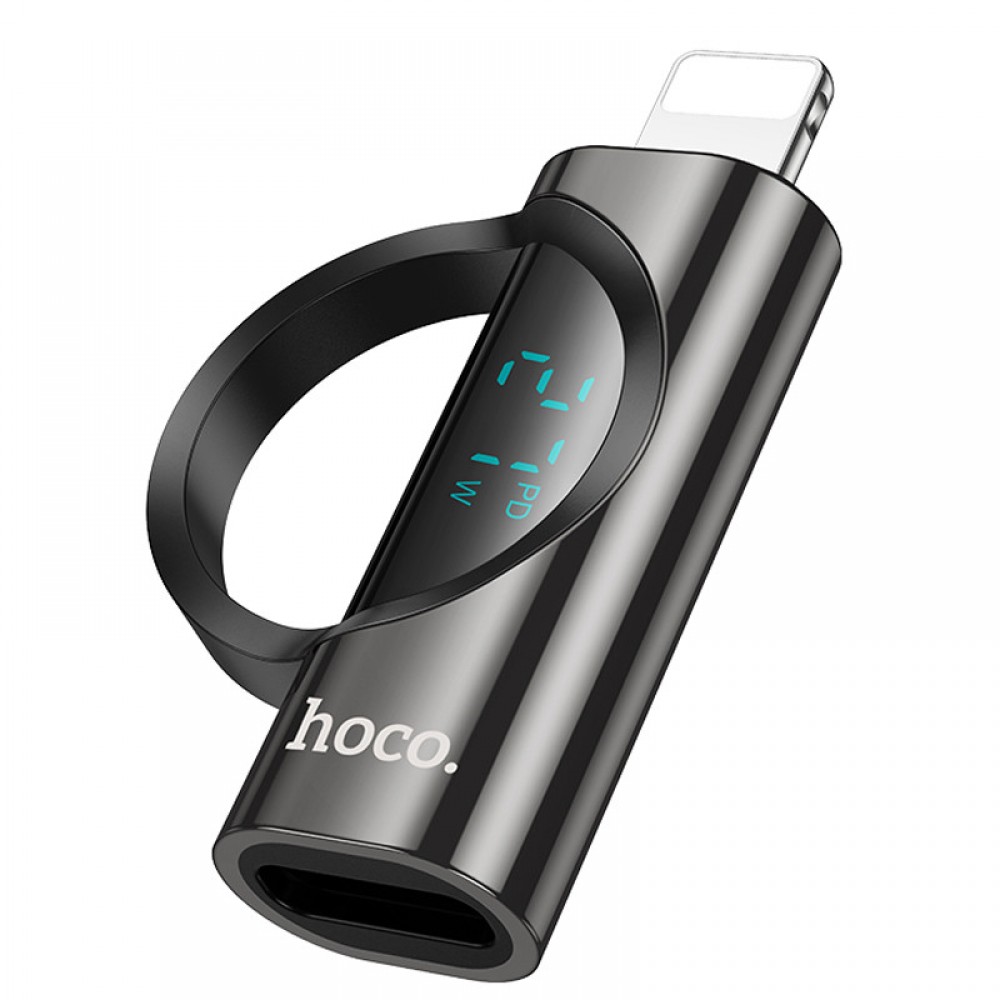 Перехідник Hoco UA32B Lightning male to Type-C female display adapter