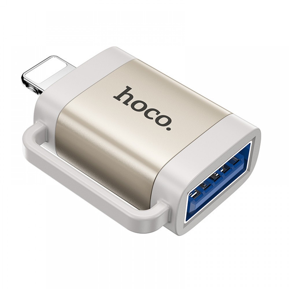 Перехідник Hoco UA31A OTG Lightning male to USB female