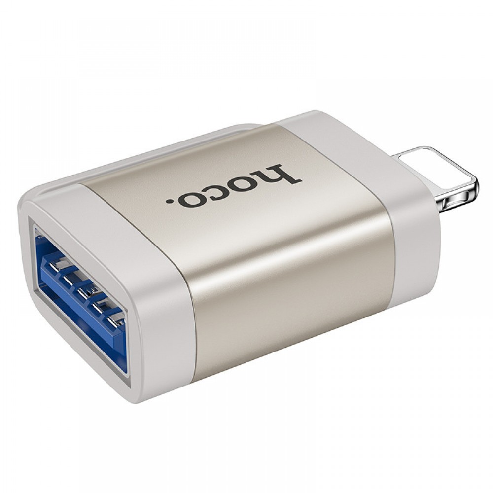 Перехідник Hoco UA31A OTG Lightning male to USB female