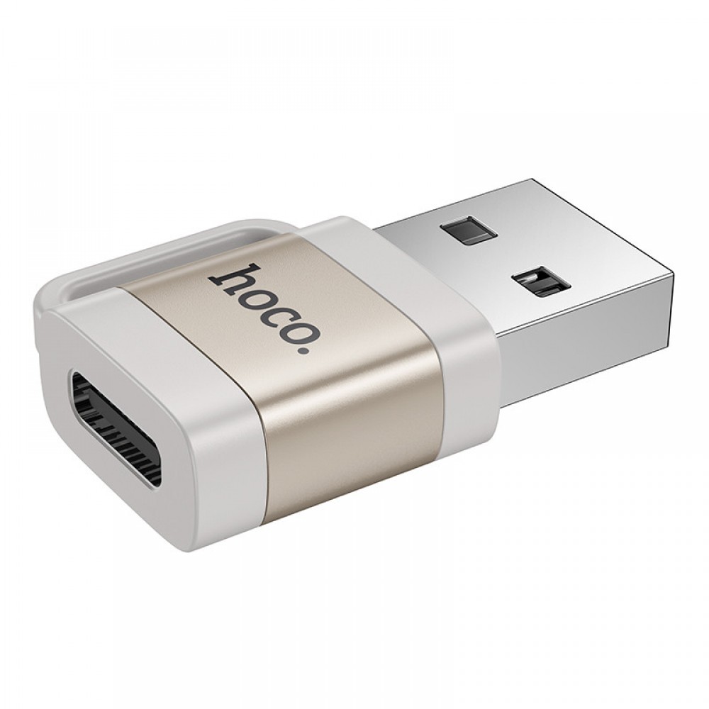 Перехідник Hoco UA31D OTG USB male to Type-C female USB2.0