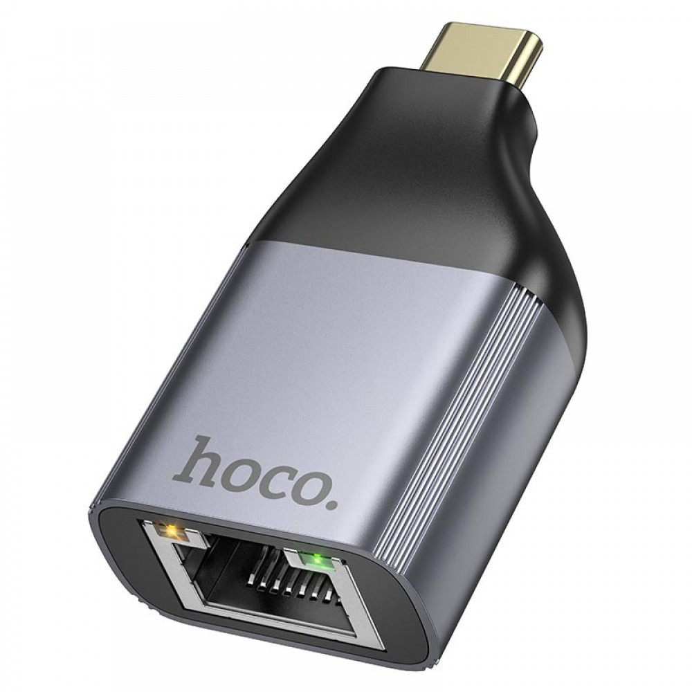 Перехідник Hoco UA35 Type-C to RJ45