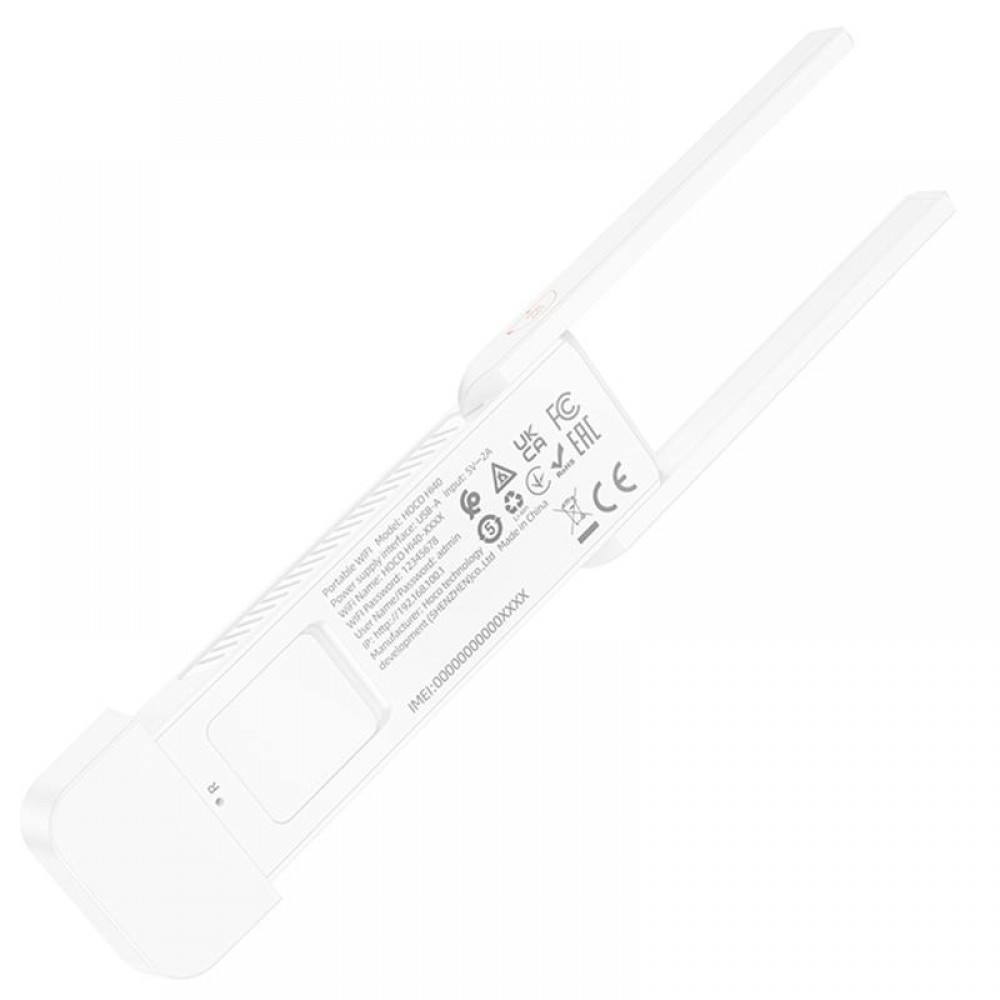 Портативный модем WiFi роутер Hoco HI40 150Mbps (Micro SIM)
