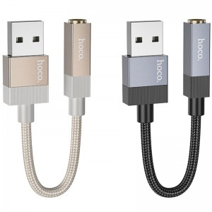 Перехідник Hoco UPA32D Clever USB to 3.5mm