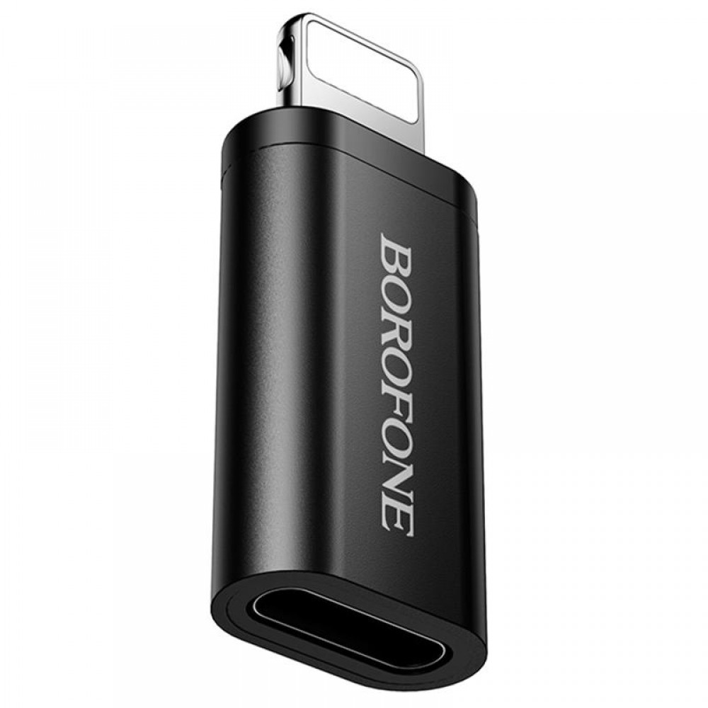 Перехідник Borofone BV26A Lightning Male to Type-C Female USB2.0