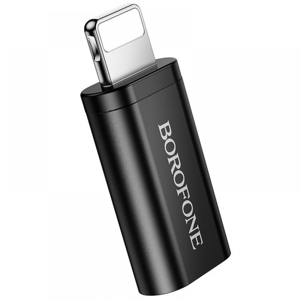 Перехідник Borofone BV26A Lightning Male to Type-C Female USB2.0