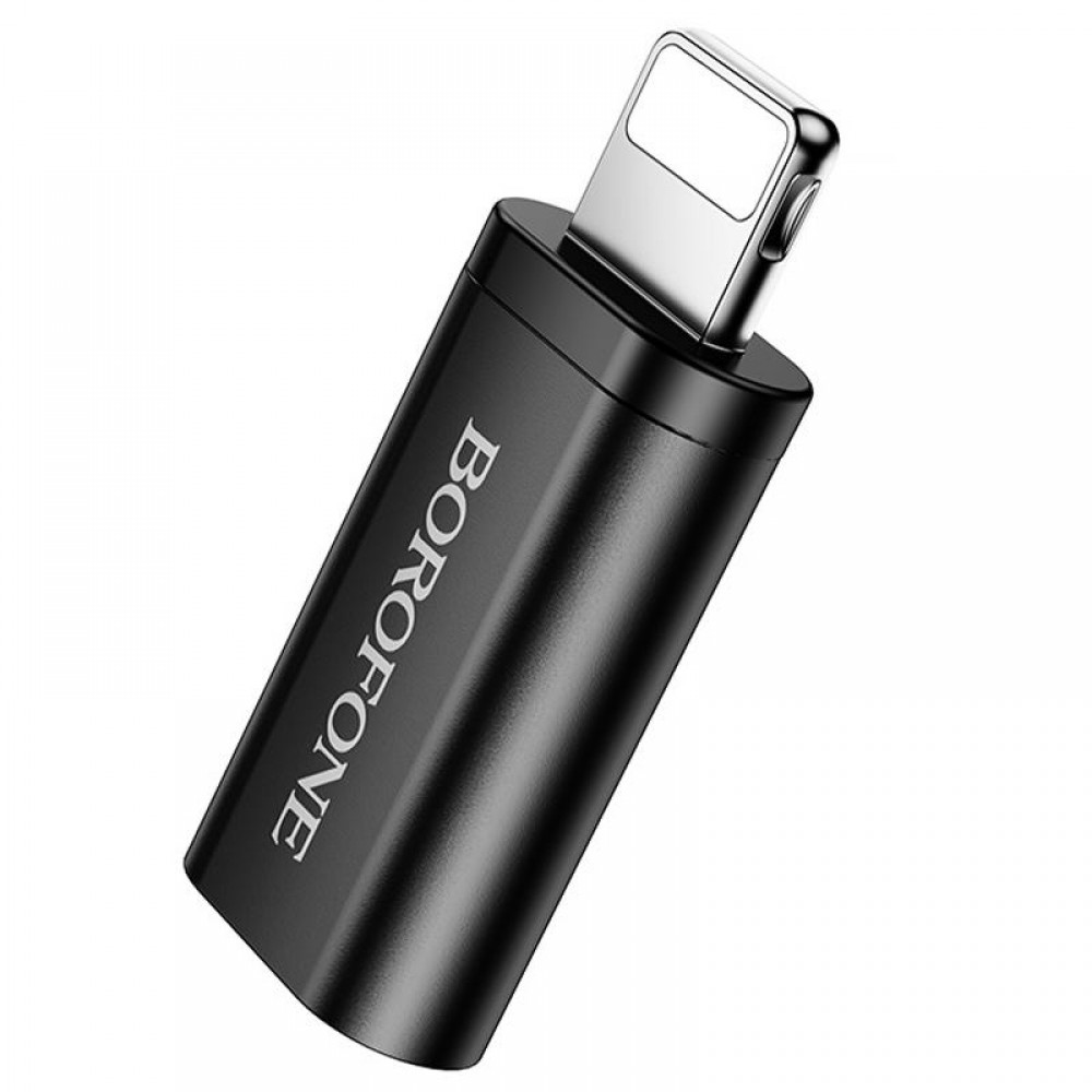 Перехідник Borofone BV26A Lightning Male to Type-C Female USB2.0