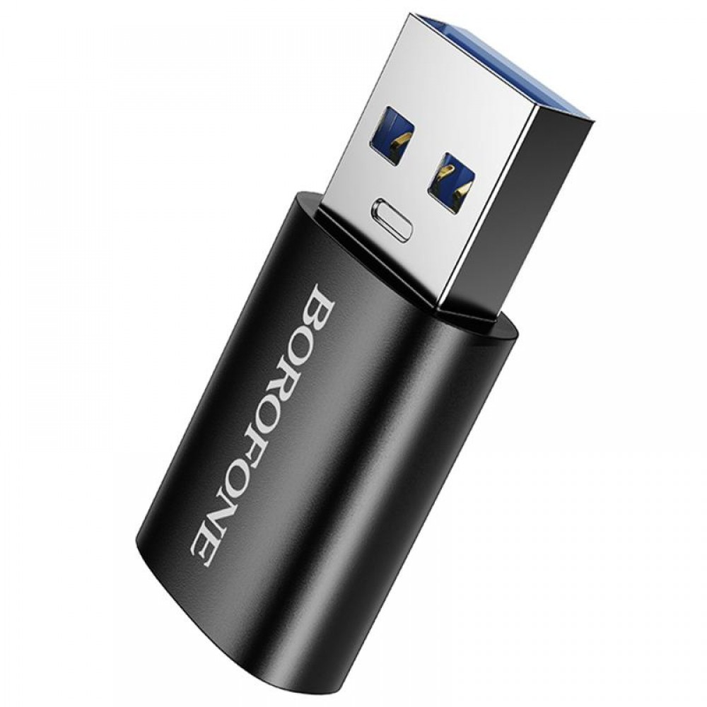 Переходник Borofone BV26B USB Male to Type-C Female USB3.0