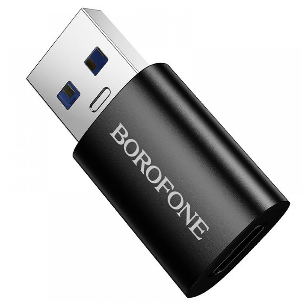 Переходник Borofone BV26B USB Male to Type-C Female USB3.0