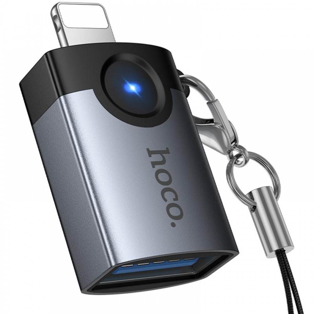 Переходник Hoco UA46 Lightning Male to USB Female USB2.0