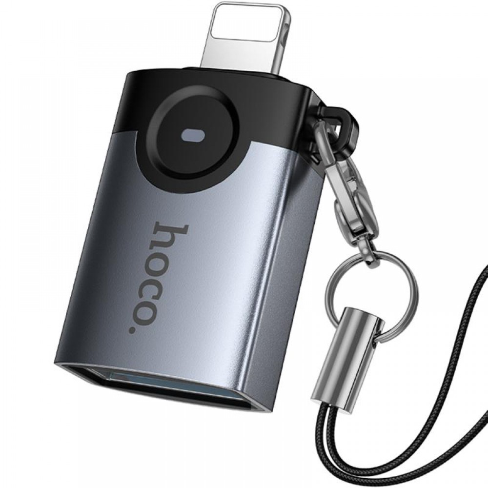 Переходник Hoco UA46 Lightning Male to USB Female USB2.0