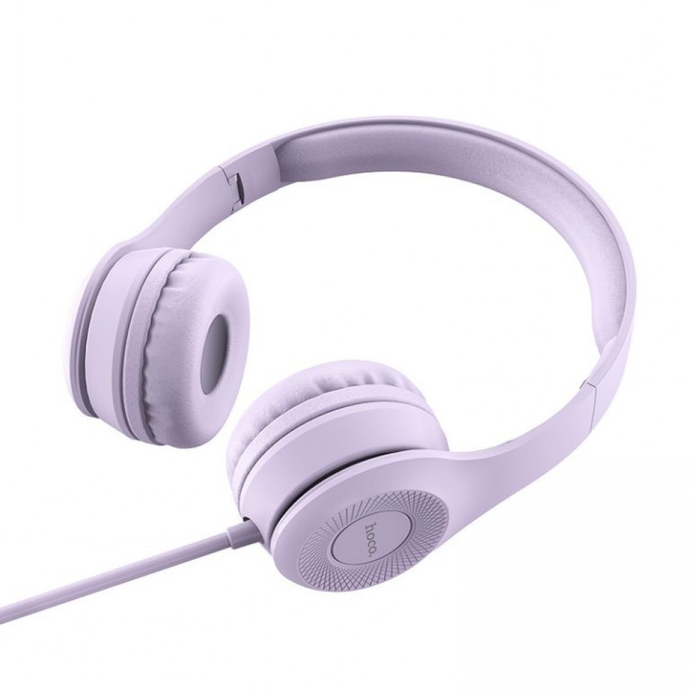 Накладні навушники Hoco W21 (3.5mm/1.2m) Накладні навушники Hoco W21 (3.5mm/1.2m)