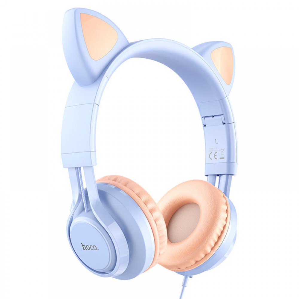 Накладні навушники Hoco W36 Cat ear (3.5mm/1.2m) Накладні навушники Hoco W36 Cat ear (3.5mm/1.2m)