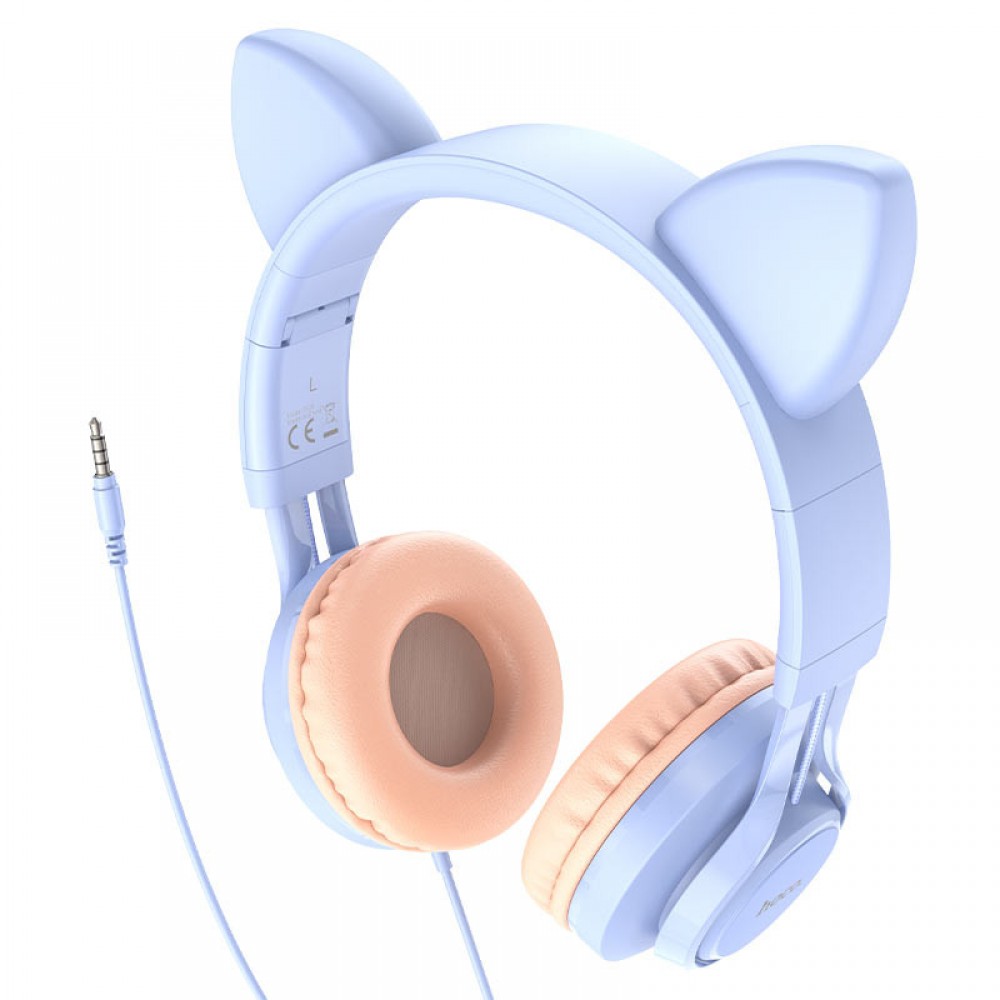 Накладні навушники Hoco W36 Cat ear (3.5mm/1.2m) Накладні навушники Hoco W36 Cat ear (3.5mm/1.2m)