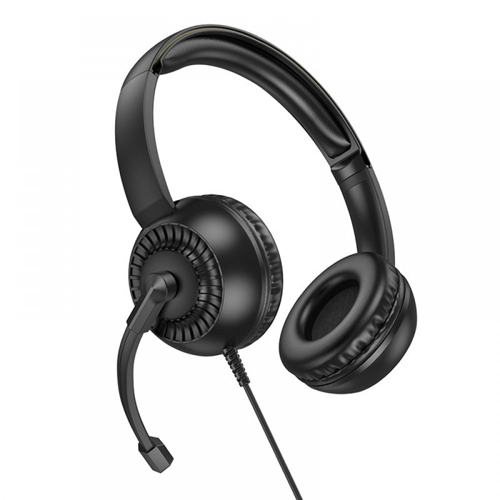 Накладні навушники Hoco W112 Pures (3.5mm/1.8m)
