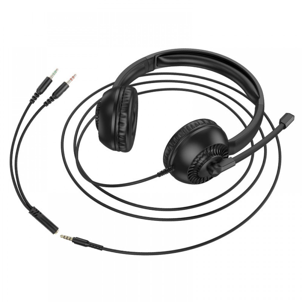 Накладні навушники Hoco W112 Pures (3.5mm/1.8m)