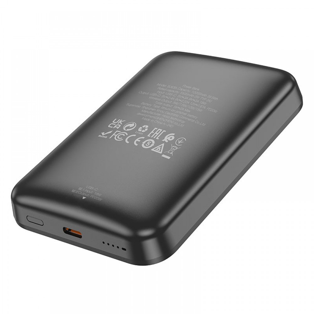 Портативний ЗП Power Bank BOROFONE BJ63A Nimble PD20W з БЗП 10000 mAh