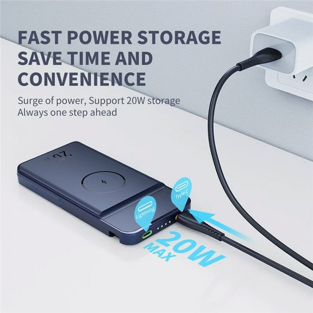 Портативний ЗП Power Bank JJT-MP01 2in1 20W з БЗП+iWatch 10000 mAh