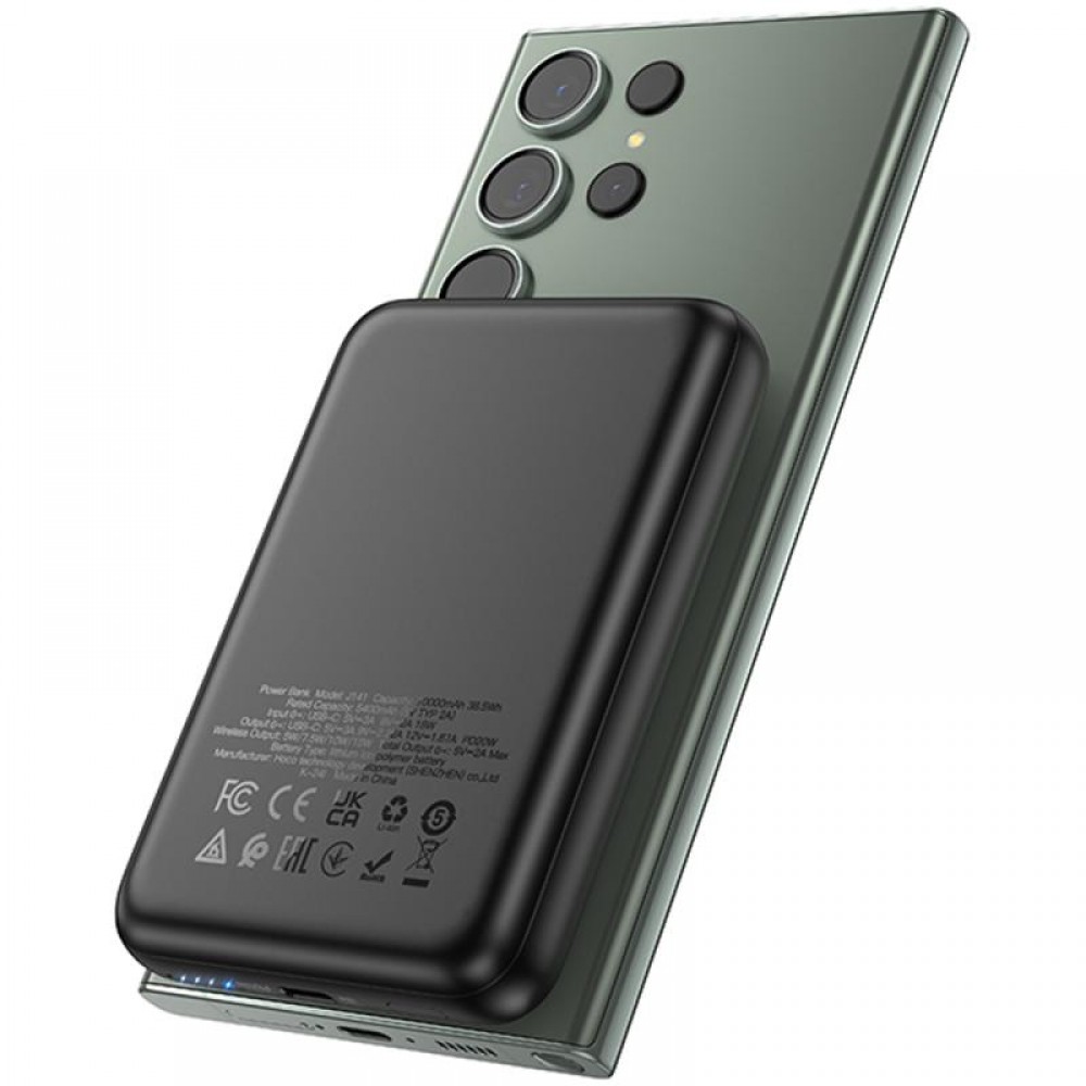Портативное ЗУ Power Bank Hoco J141 Grace PD20W с БЗУ 10000 mAh