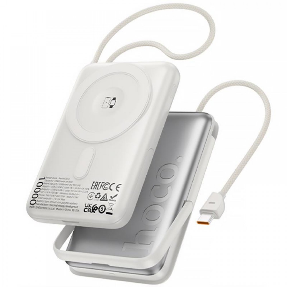 Портативное ЗУ Power Bank Hoco Q43 Clever PD20W с БЗУ+iWatch Type-C 10000 mAh