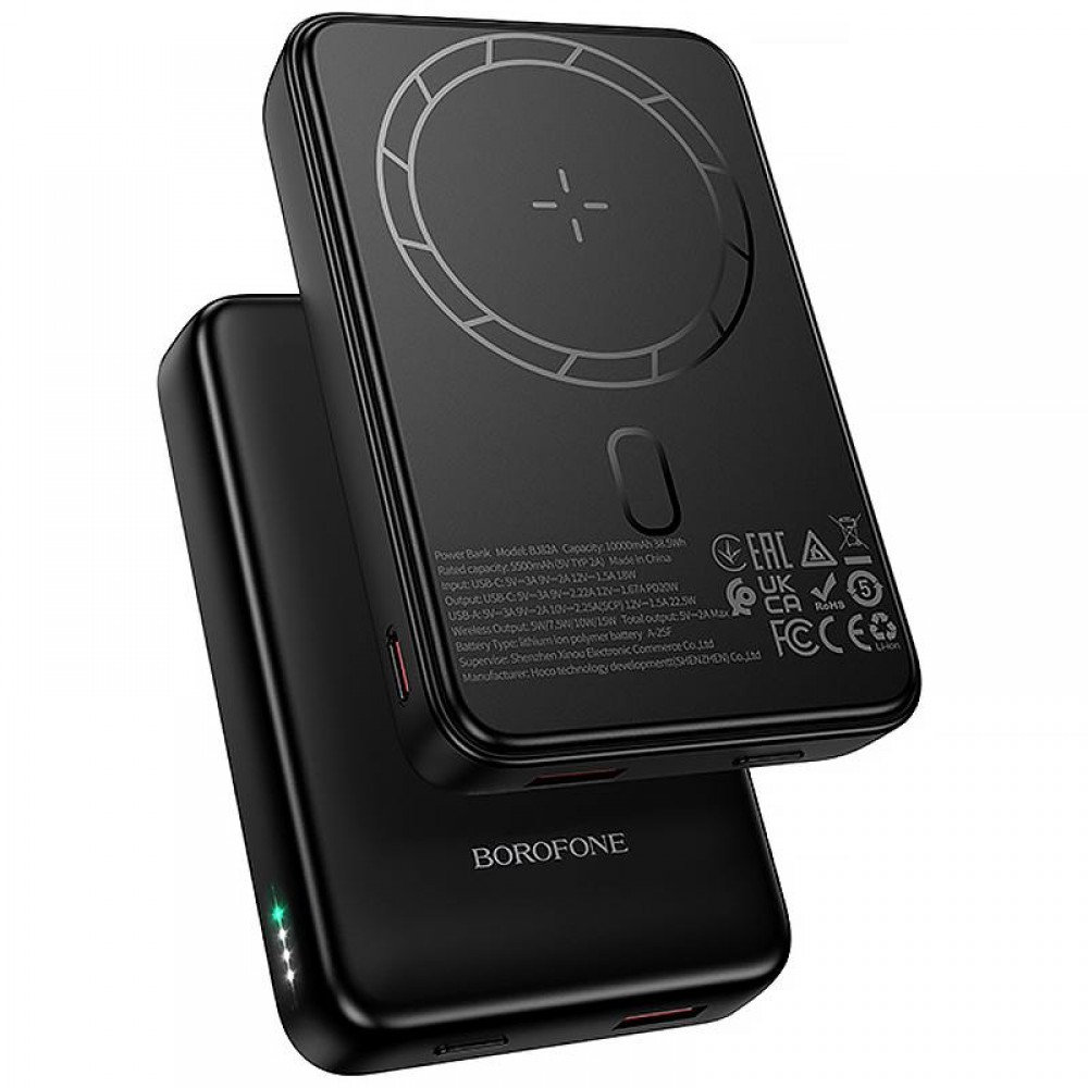 Портативний ЗП Power Bank Borofone BJ82A Dawn 20W з БЗП 10000 mAh
