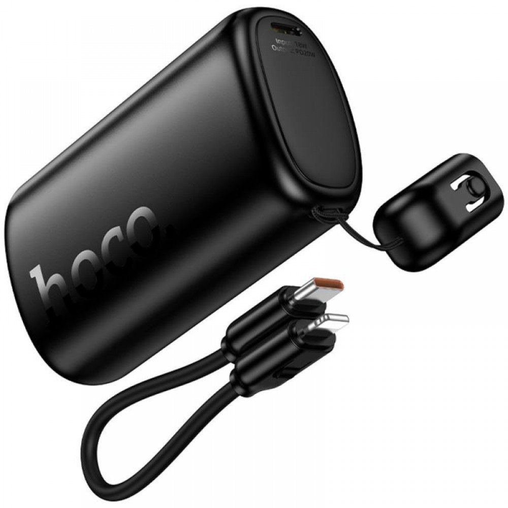 Портативное ЗУ Power Bank Hoco Q50 Victory PD20W with cable 10000 mAh
