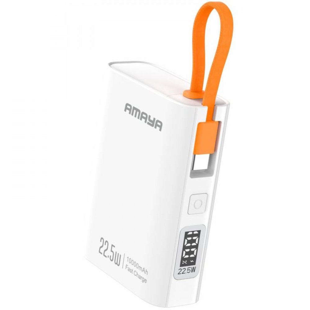 Портативное ЗУ Power Bank Amaya FD50 22.5W with display and cable 10000 mAh