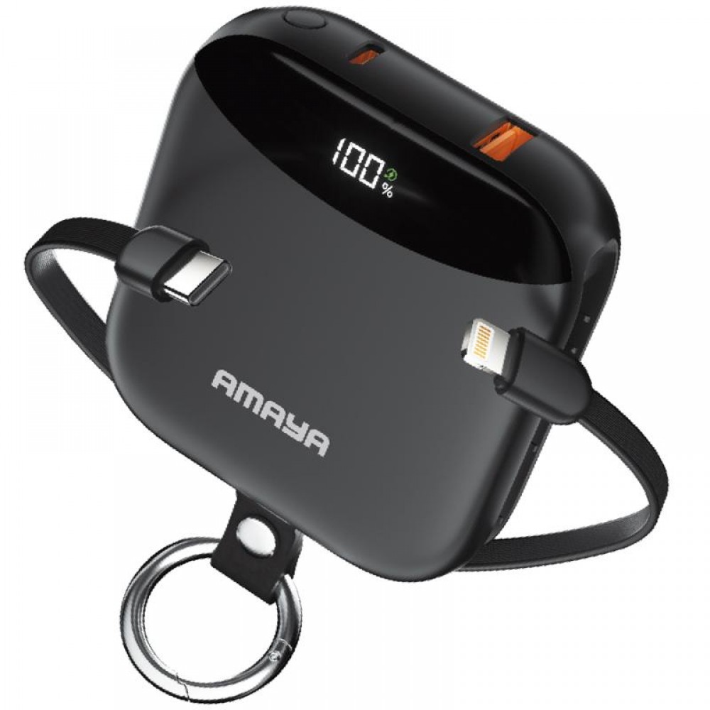 Портативное ЗУ Power Bank Amaya F150 22.5W with display and cable 10000 mAh