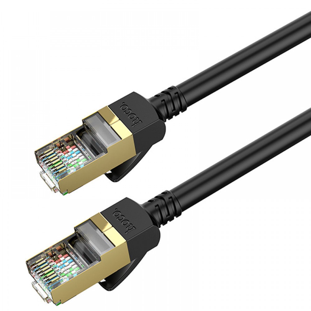 Дата кабель Hoco US02 Level pure copper gigabit ethernet (1m)