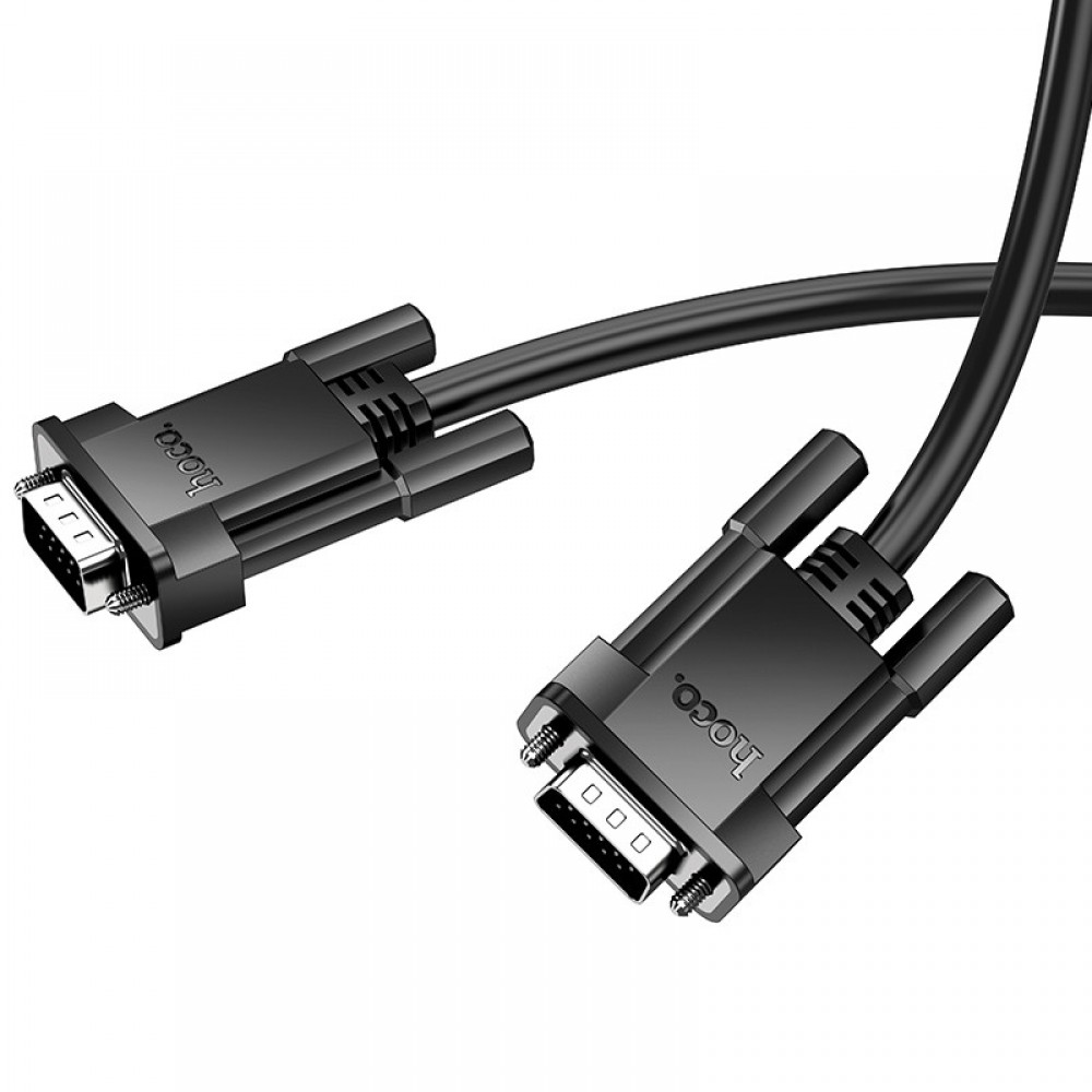 Дата кабель Hoco US11 VGA male to VGA male HD (1m)