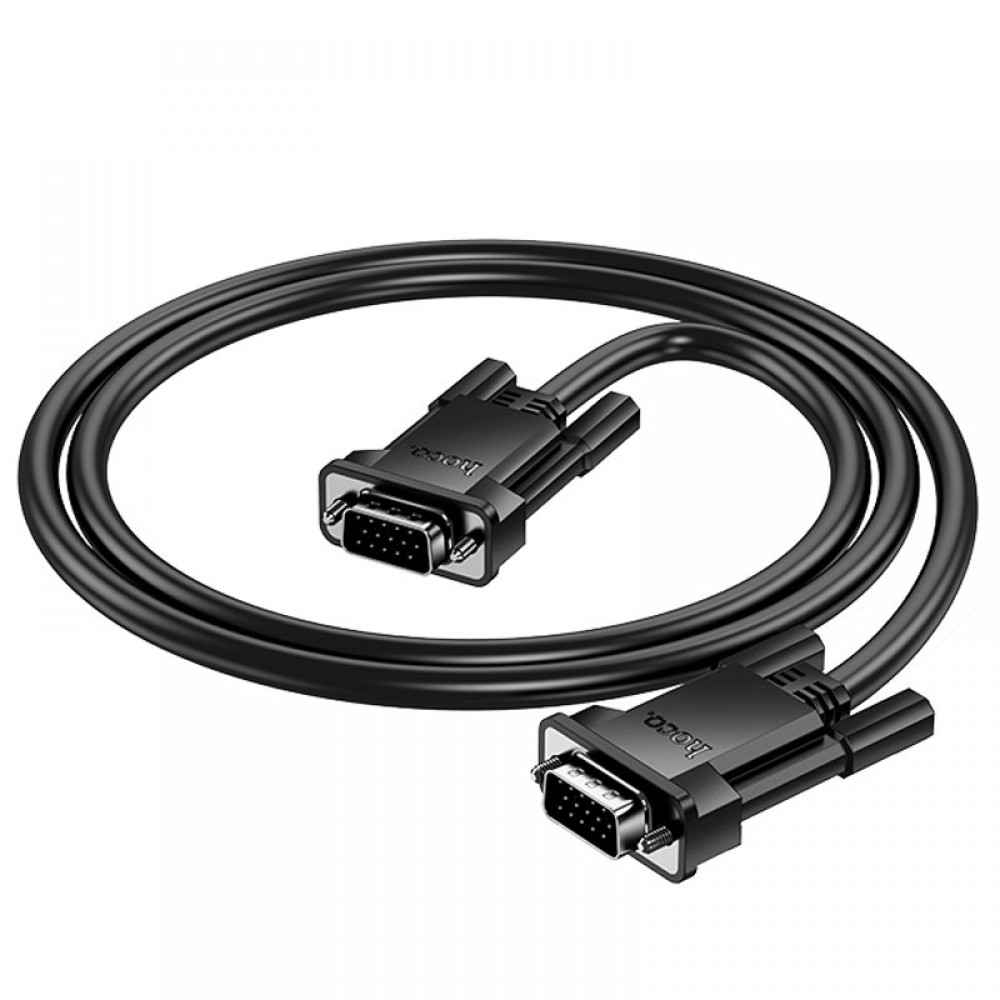 Дата кабель Hoco US11 VGA male to VGA male HD (1m)