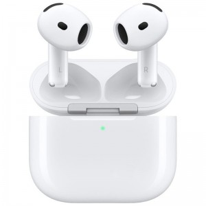 Бездротові TWS навушники Airpods 4 ANC USB-C Wireless Charging Case for Apple (AAA)