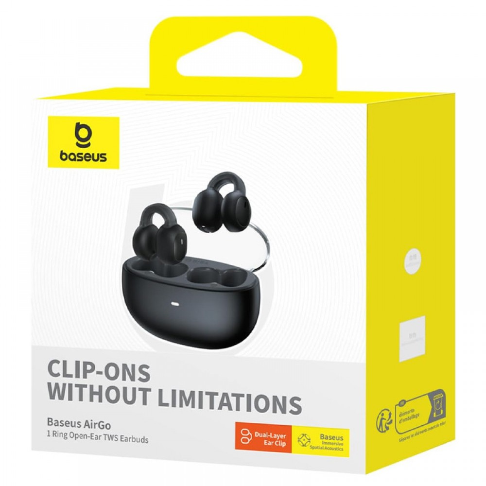 Беспроводные TWS наушники Baseus AirGo 1 Ring Open-Ear (A00069201)