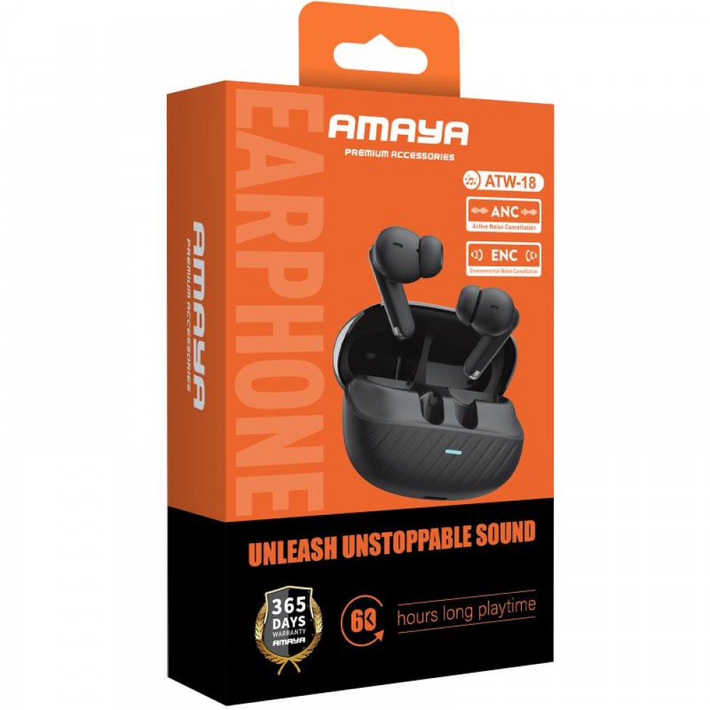 Беспроводные TWS наушники Amaya ATW-18 ANC+ENC