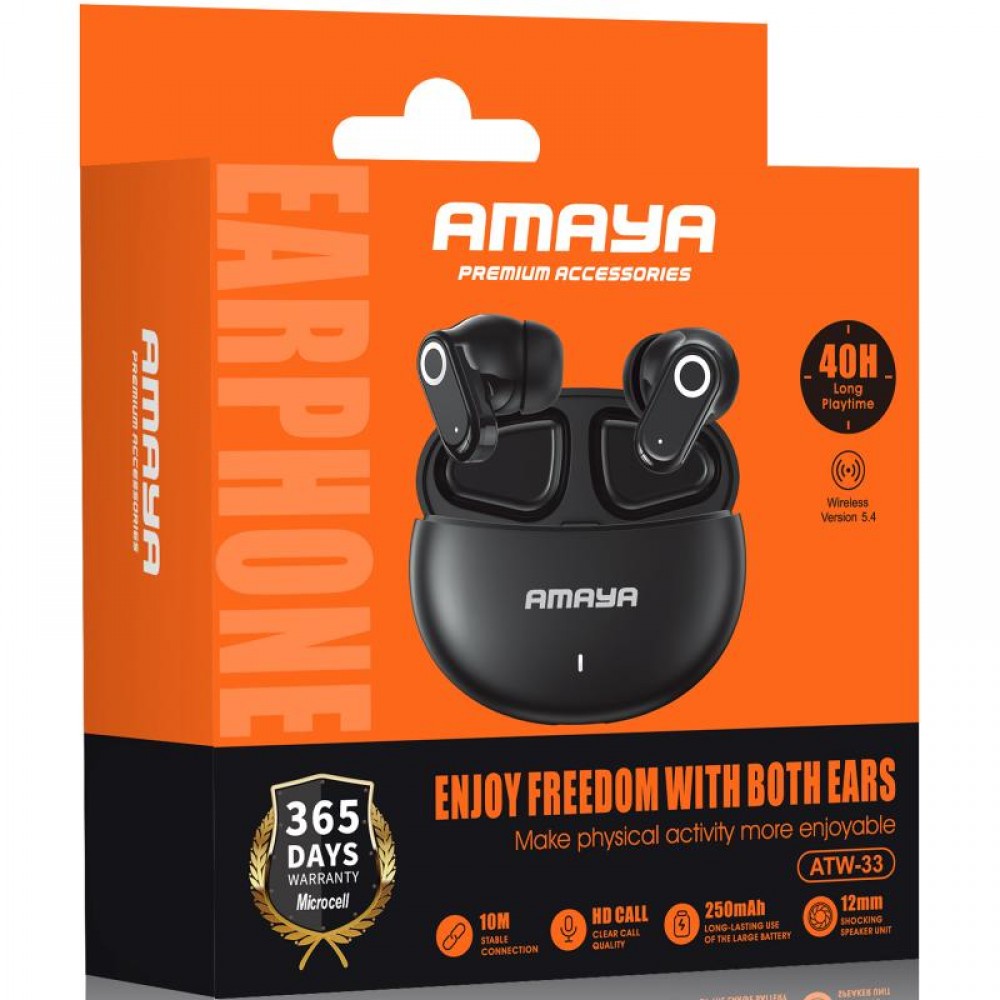 Беспроводные TWS наушники Amaya ATW-33 Gaming
