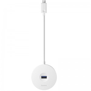 Перехідник HUB Baseus Round Box Type-C to USB 3.0 + 3USB 2.0 (CAHUB-G)