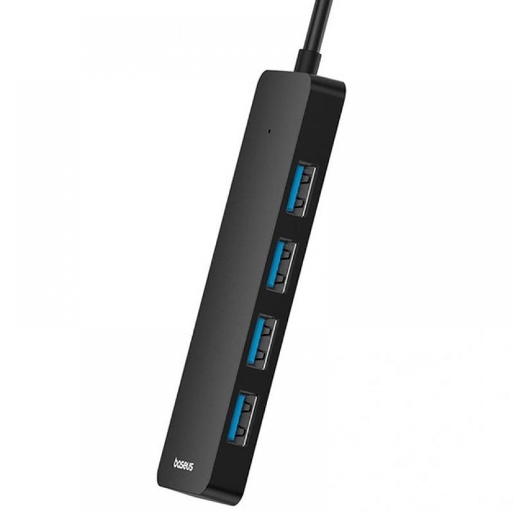 Перехідник HUB Baseus UltraJoy Series 4-Port (USB-A to 4xUSB3.0+Type-C) (0.5m) (B0005280B811-04)