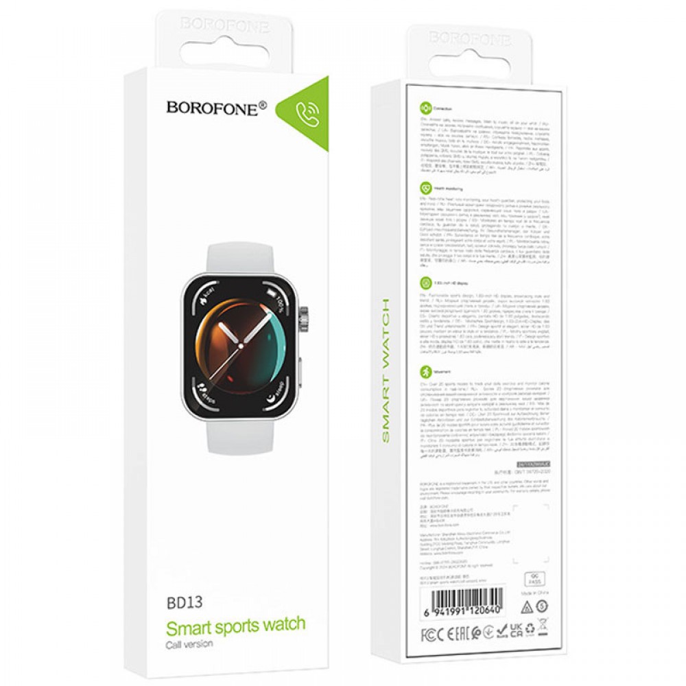Смарт-годинник Borofone BD13 Smart sports watch (call version)