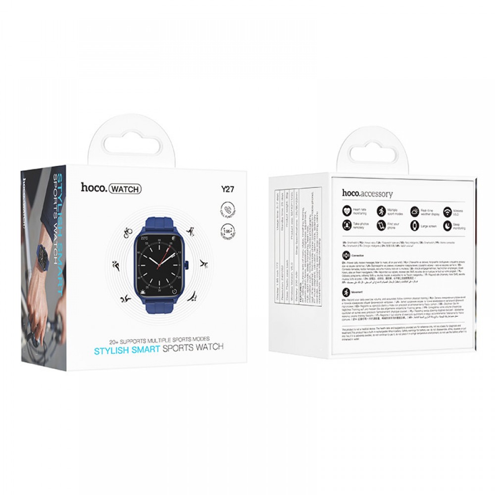 Смарт-часы Hoco Smart Watch Y27 Smart sports watch (call version)